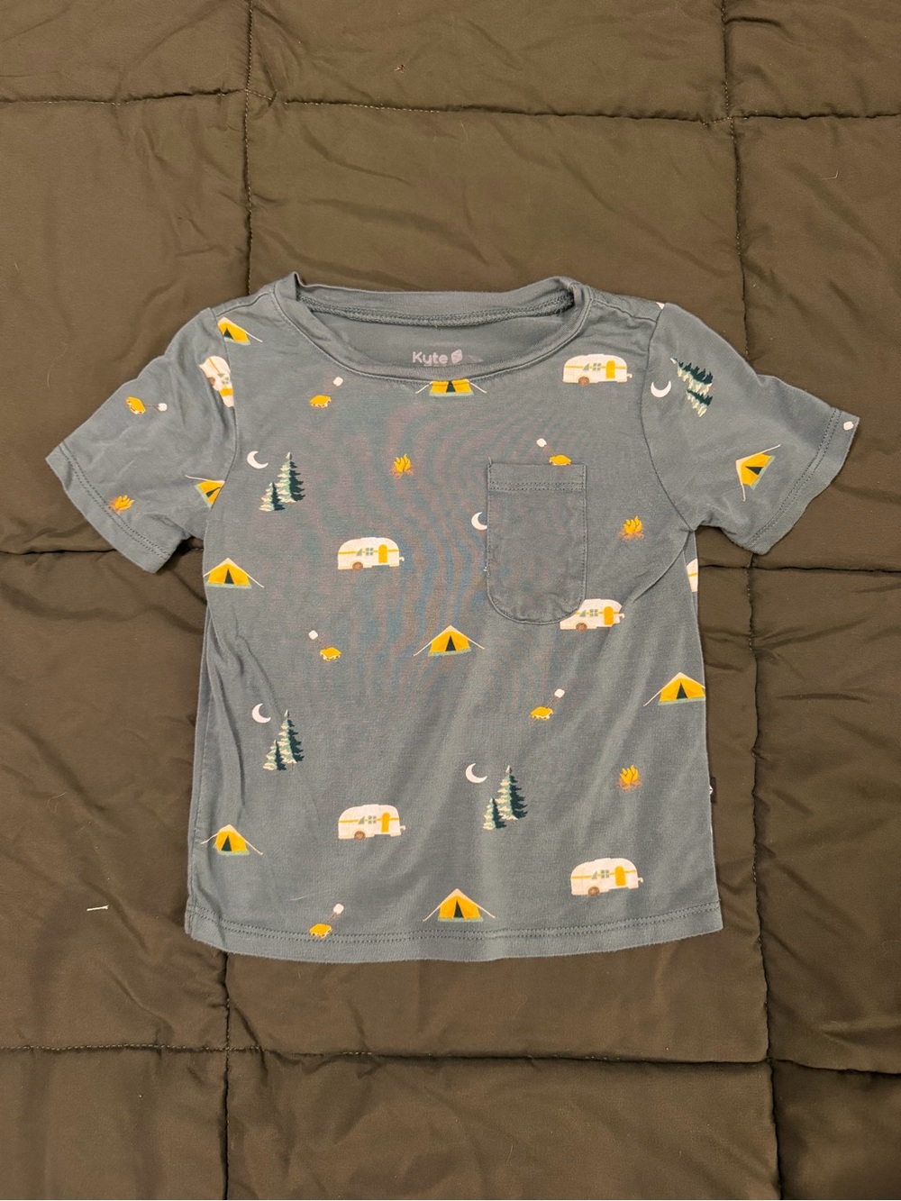 Kyte Baby Camping pocket tee 18-24 month